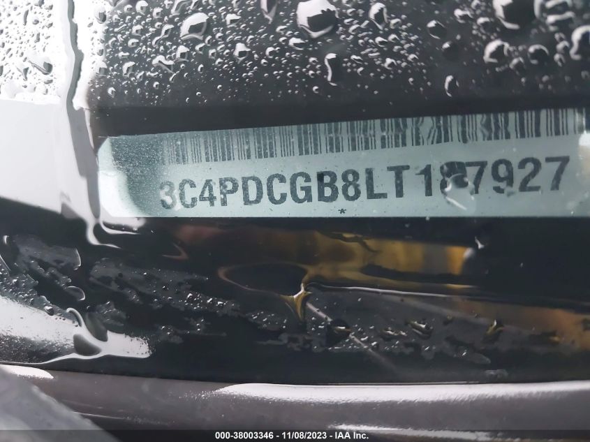 2020 DODGE JOURNEY CROSSROAD - 3C4PDCGB8LT187927