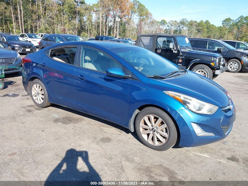 2016 HYUNDAI ELANTRA SE/SPORT/LIMITED - KMHDH4AE7GU479950
