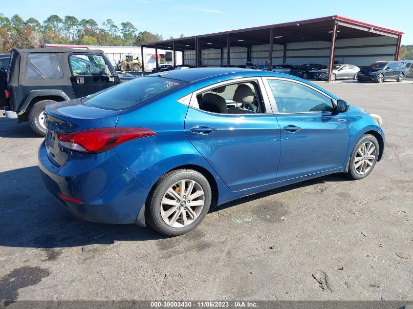 2016 HYUNDAI ELANTRA SE/SPORT/LIMITED - KMHDH4AE7GU479950
