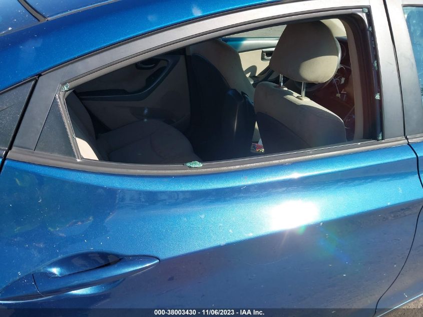 2016 HYUNDAI ELANTRA SE/SPORT/LIMITED - KMHDH4AE7GU479950