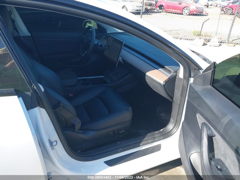2021 TESLA MODEL 3 - 5YJ3E1EA1MF922001