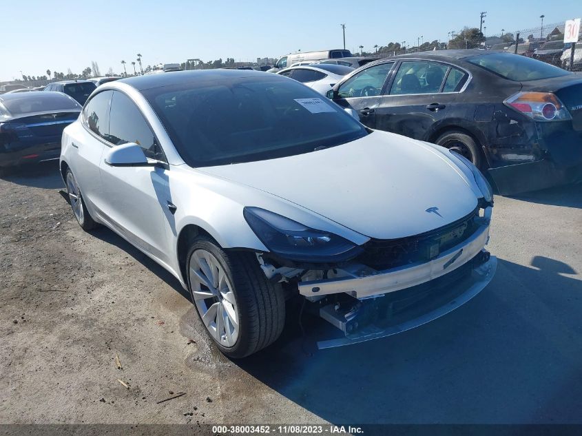 2021 TESLA MODEL 3 - 5YJ3E1EA1MF922001