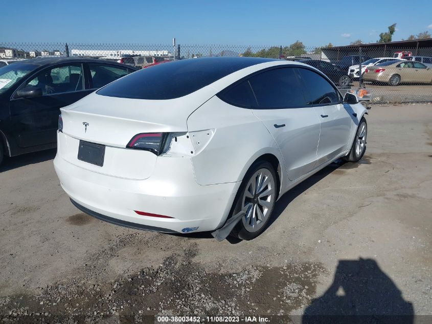 2021 TESLA MODEL 3 - 5YJ3E1EA1MF922001