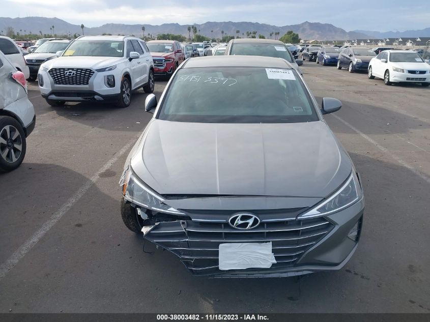 2020 HYUNDAI ELANTRA SEL - KMHD84LFXLU915772