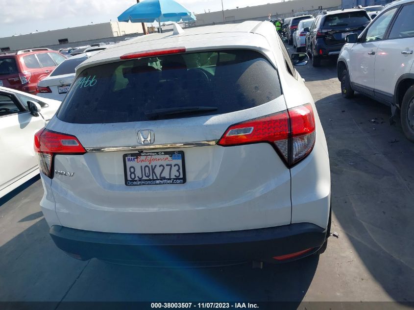 2019 HONDA HR-V LX - 3CZRU5H36KM706049