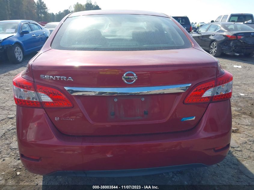 2014 NISSAN SENTRA S/SV/SR/SL - 3N1AB7AP8EL690550