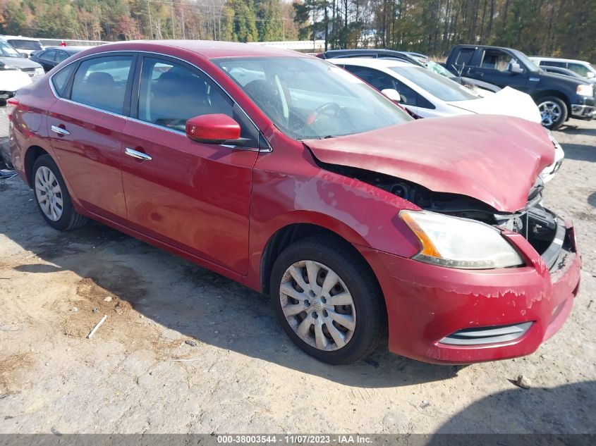 2014 NISSAN SENTRA S/SV/SR/SL - 3N1AB7AP8EL690550