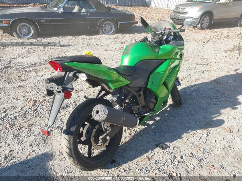 2012 KAWASAKI EX250 J JKAEXMJ18CDAB1947