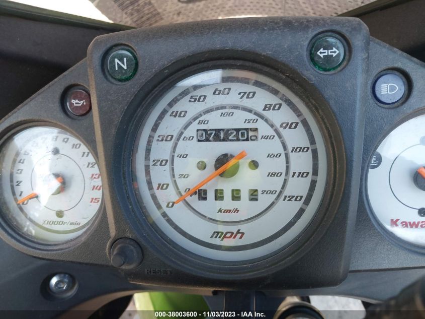 2012 KAWASAKI EX250 J JKAEXMJ18CDAB1947