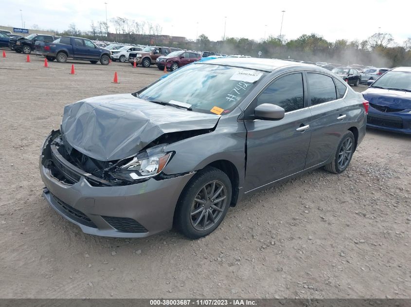 2017 NISSAN SENTRA SV - 3N1AB7AP8HL657424