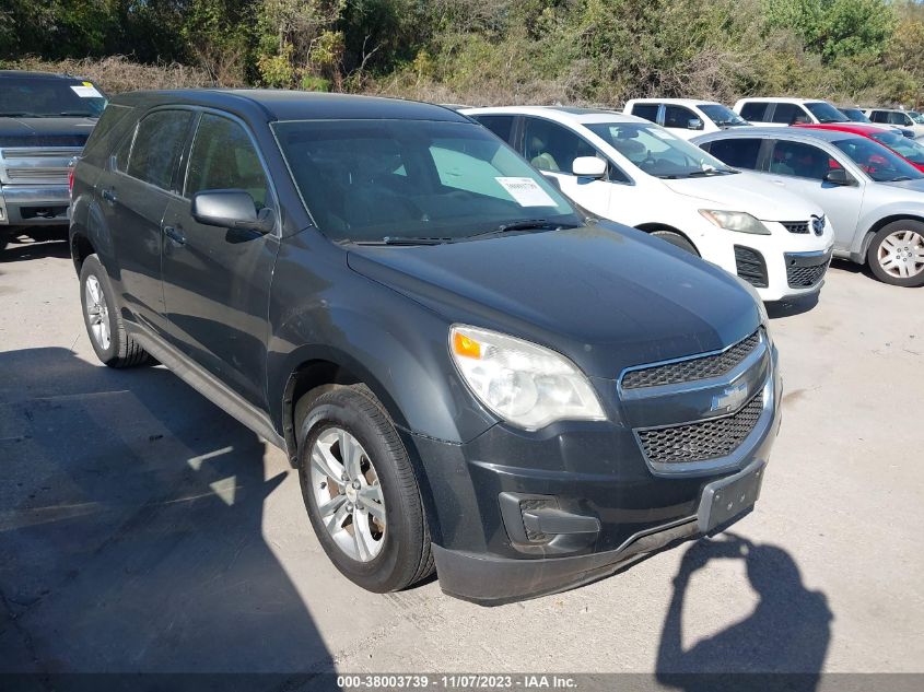 2013 CHEVROLET EQUINOX LS - 2GNALBEK6D6344096