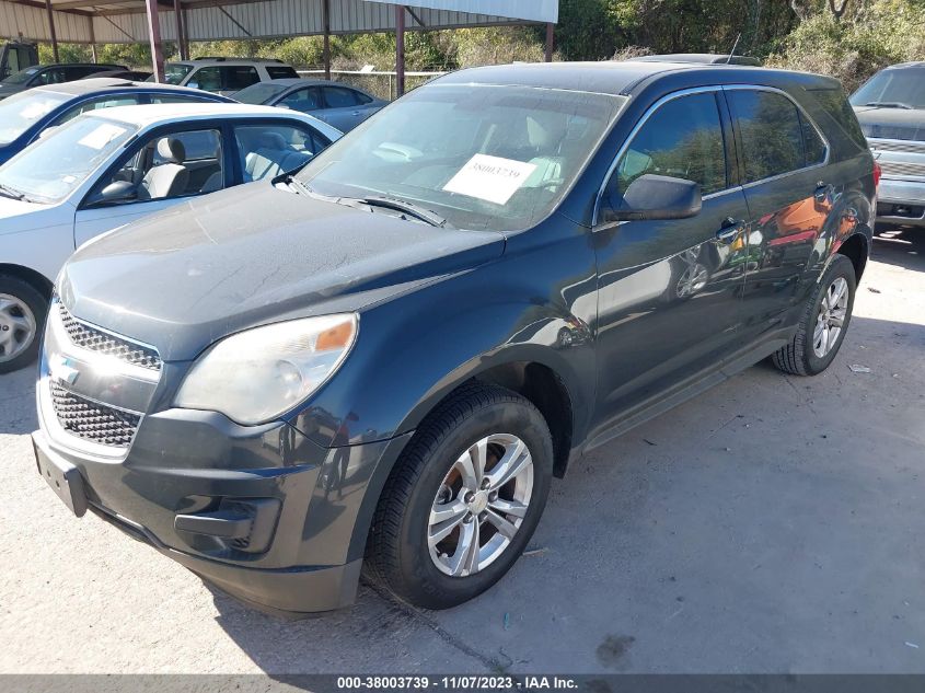 2013 CHEVROLET EQUINOX LS - 2GNALBEK6D6344096