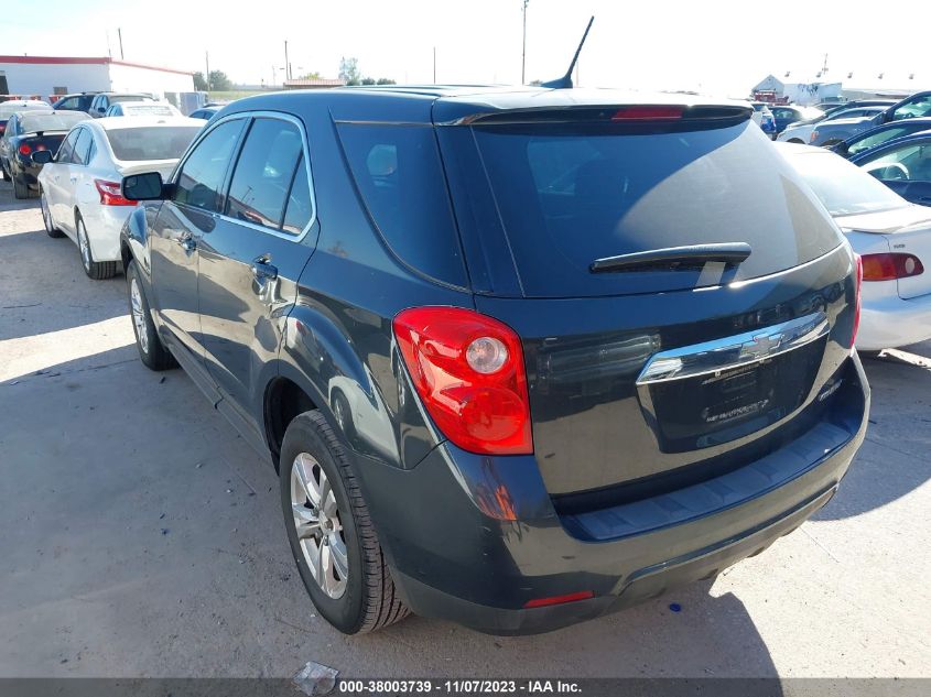 2013 CHEVROLET EQUINOX LS - 2GNALBEK6D6344096