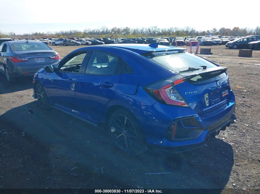 VIN SHHFK7H44LU216054 2020 HONDA CIVIC SPORT