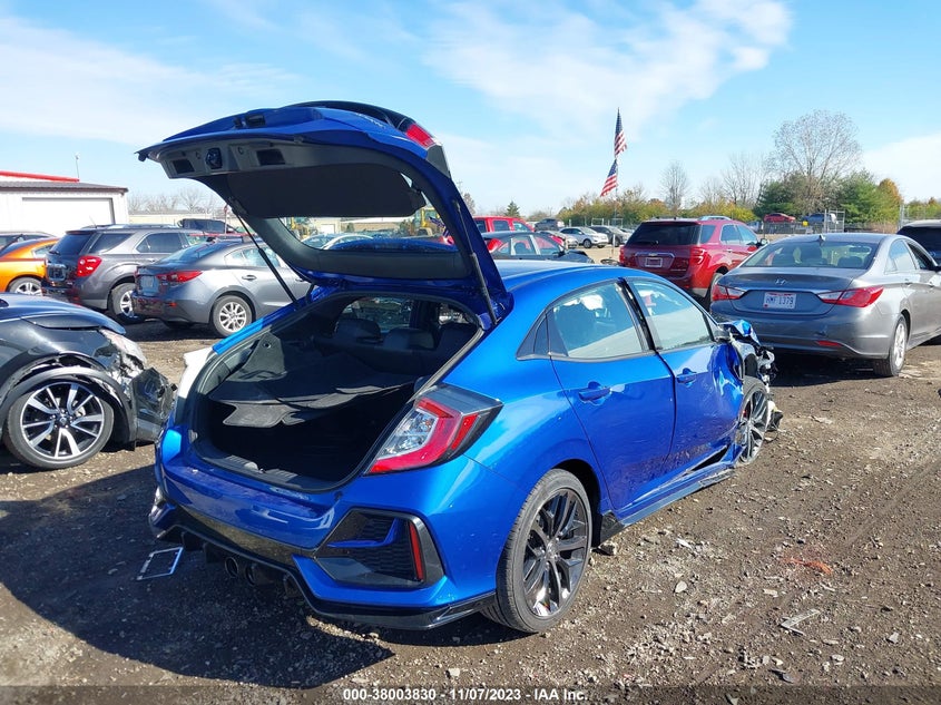 VIN SHHFK7H44LU216054 2020 HONDA CIVIC SPORT