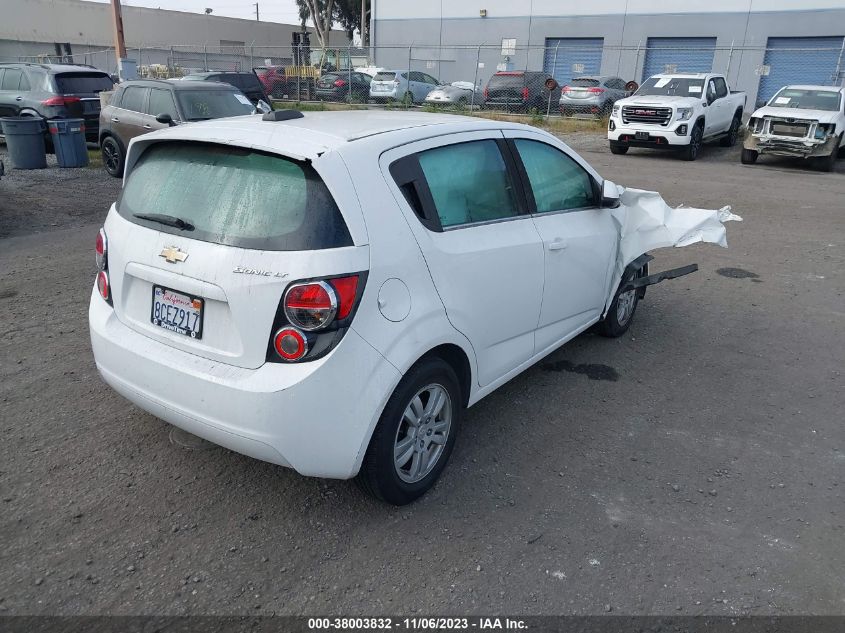 2015 CHEVROLET SONIC LT - 1G1JC6SH8F4101363