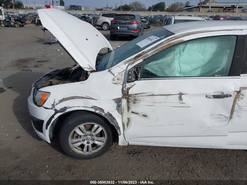 2015 CHEVROLET SONIC LT - 1G1JC6SH8F4101363