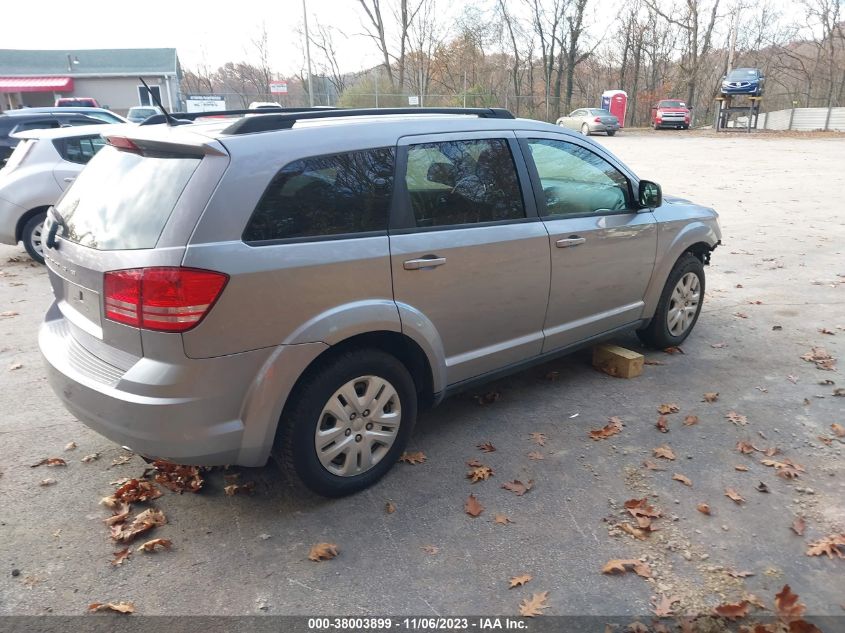 2016 DODGE JOURNEY SE - 3C4PDCAB0GT247052