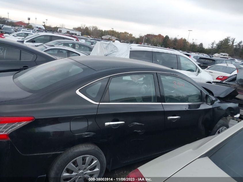 2015 NISSAN SENTRA S 3N1AB7AP4FY366306