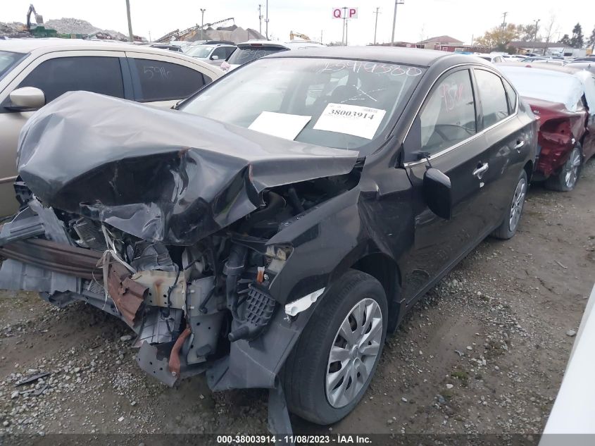 2015 NISSAN SENTRA S 3N1AB7AP4FY366306