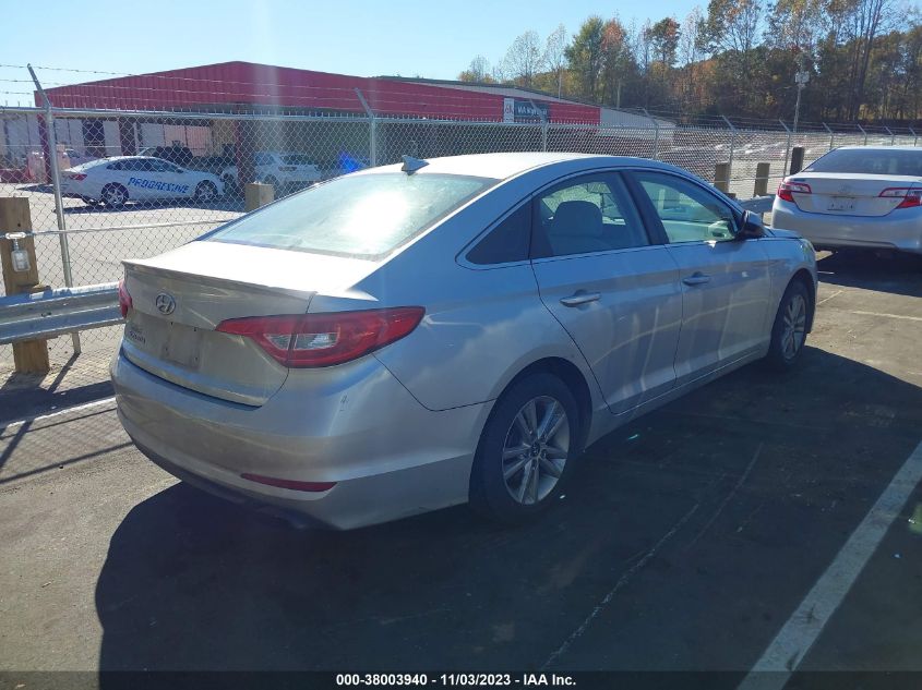 2017 HYUNDAI SONATA SE - 5NPE24AF5HH491027