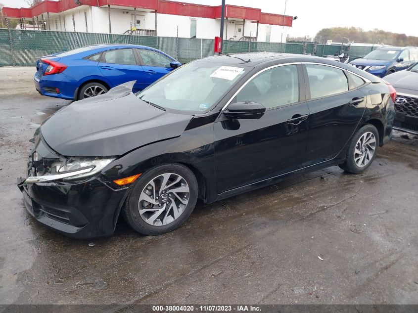 2018 HONDA CIVIC EX - 2HGFC2F70JH543543