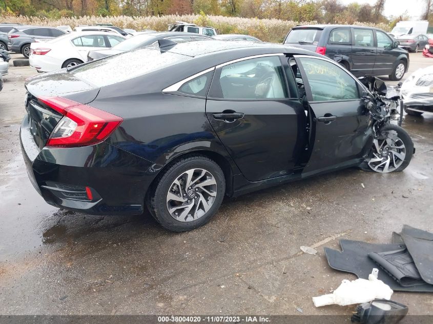 2018 HONDA CIVIC EX - 2HGFC2F70JH543543