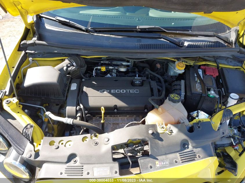 2015 CHEVROLET SONIC LT AUTO - 1G1JC6SHXF4206325