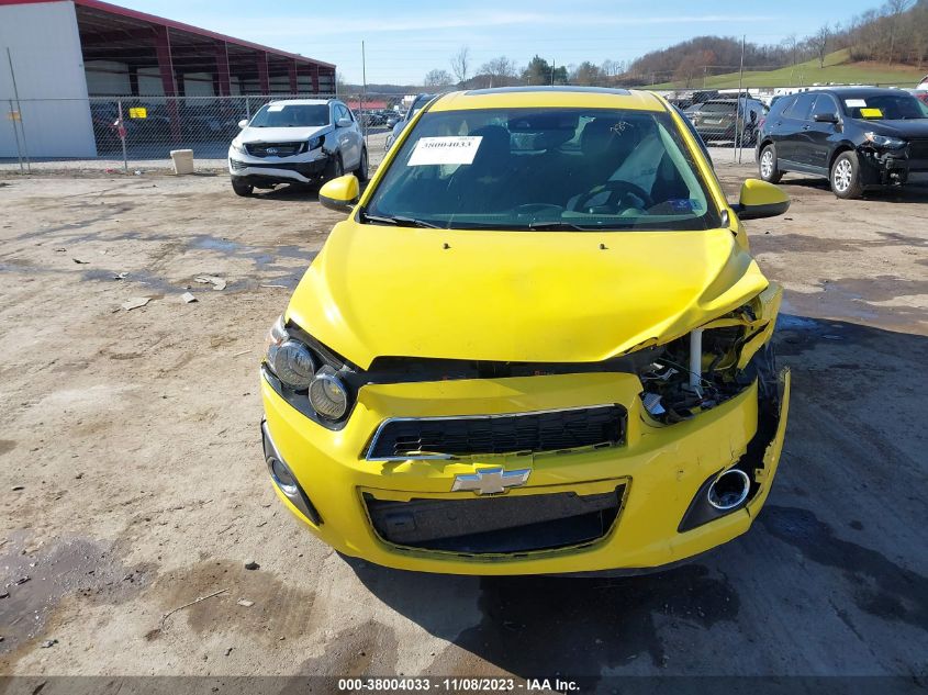 2015 CHEVROLET SONIC LT AUTO - 1G1JC6SHXF4206325