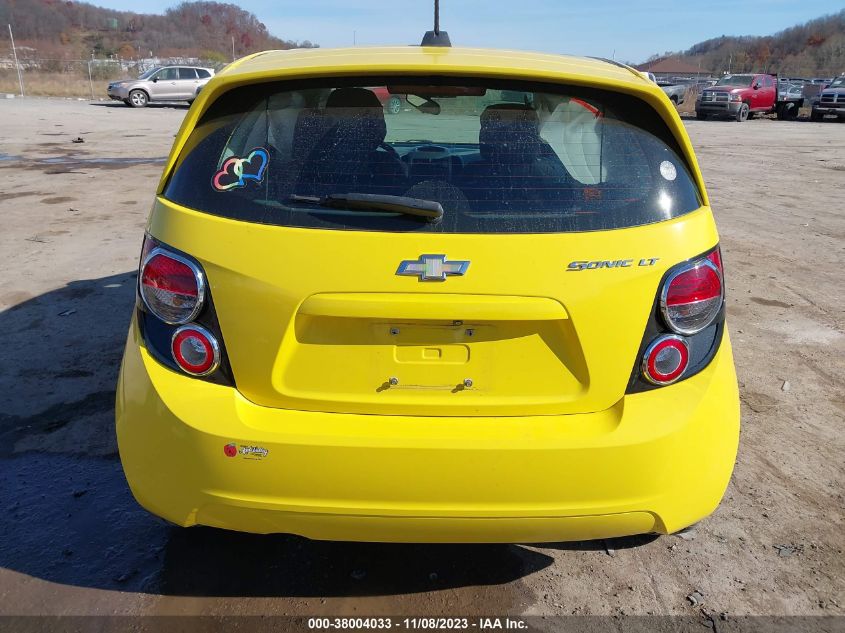 2015 CHEVROLET SONIC LT AUTO - 1G1JC6SHXF4206325