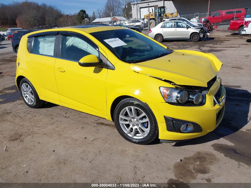 2015 CHEVROLET SONIC LT AUTO - 1G1JC6SHXF4206325
