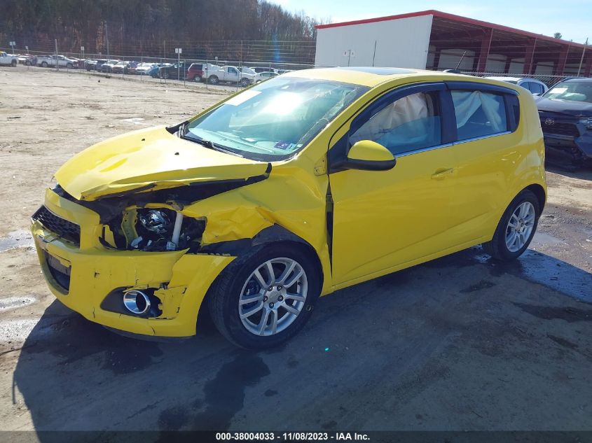 2015 CHEVROLET SONIC LT AUTO - 1G1JC6SHXF4206325