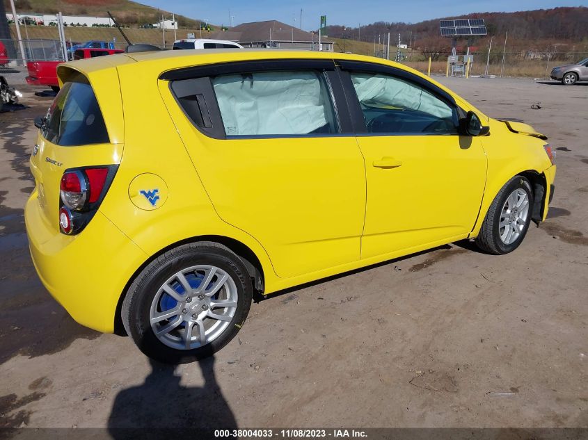 2015 CHEVROLET SONIC LT AUTO - 1G1JC6SHXF4206325