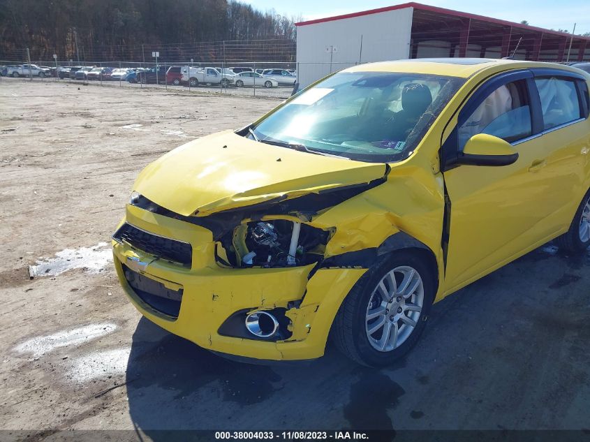 2015 CHEVROLET SONIC LT AUTO - 1G1JC6SHXF4206325