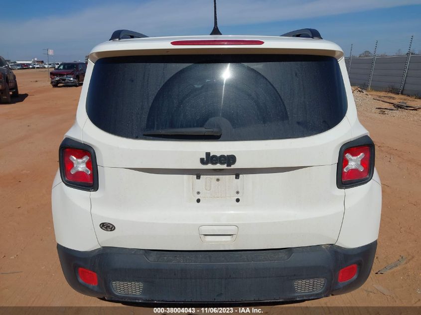 VIN ZACCJABB2JPC71680 2018 JEEP RENEGADE LATITUDE