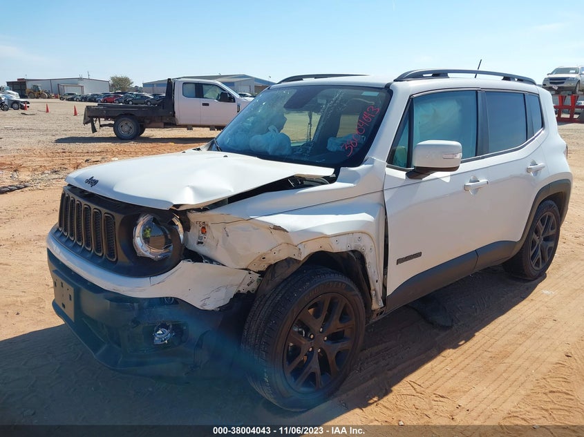 VIN ZACCJABB2JPC71680 2018 JEEP RENEGADE LATITUDE