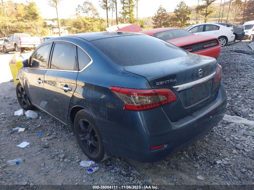 2015 NISSAN SENTRA S/SV/SR/SL - 3N1AB7AP6FY319214