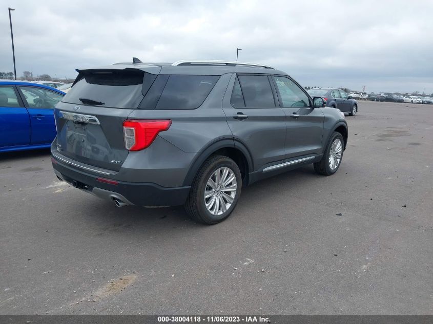 2022 FORD EXPLORER LIMITED - 1FMSK8FH1NGC33782