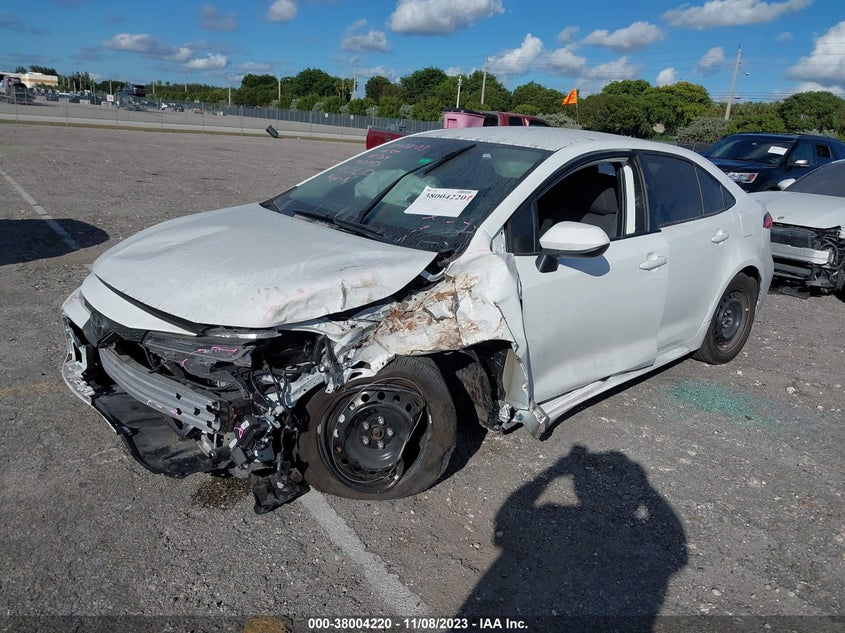 VIN 5YFEPRAE4LP075391 2020 TOYOTA COROLLA LE