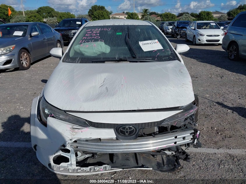 VIN 5YFEPRAE4LP075391 2020 TOYOTA COROLLA LE