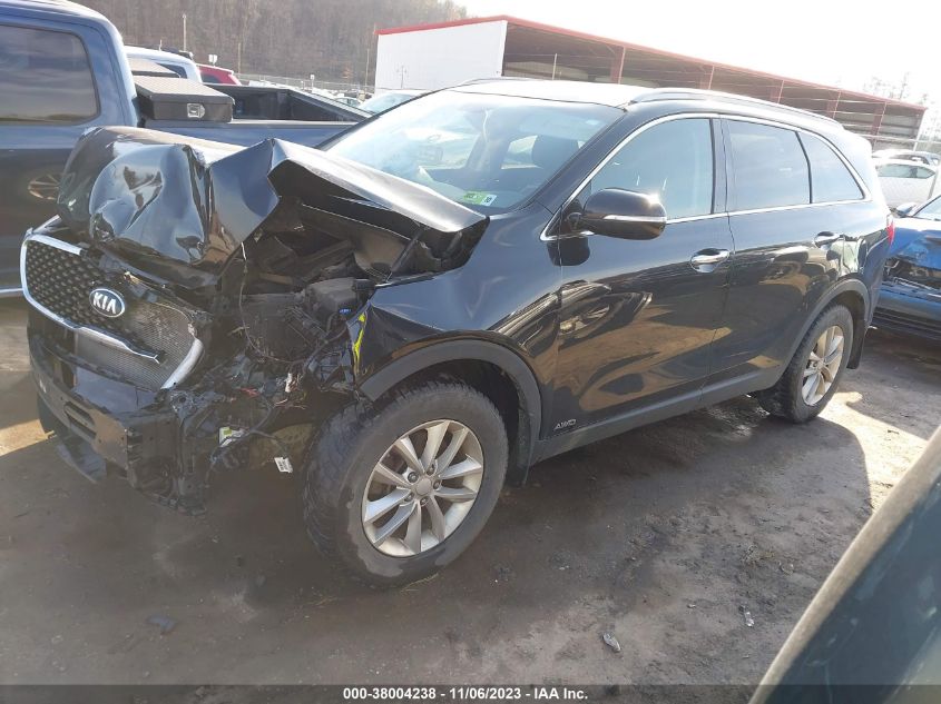 2016 KIA SORENTO 2.4L LX - 5XYPGDA39GG172185