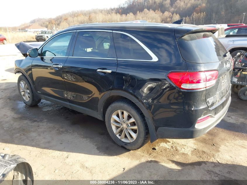 2016 KIA SORENTO 2.4L LX - 5XYPGDA39GG172185