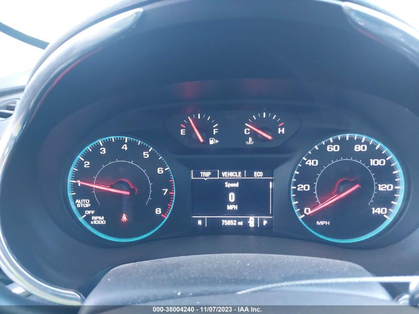2019 CHEVROLET MALIBU LT - 1G1ZD5ST6KF210868