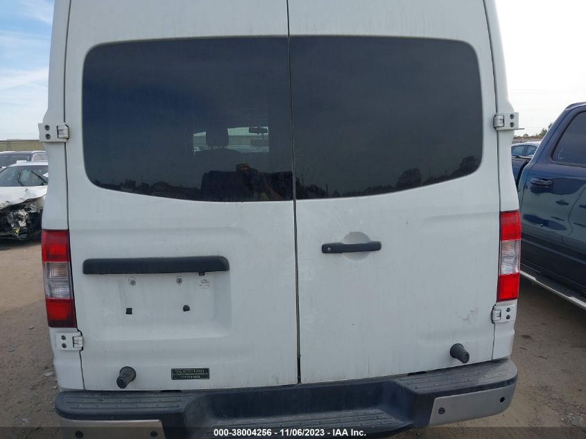 2013 NISSAN NV CARGO NV2500 HD SV V6 1N6BF0LY1DN106469