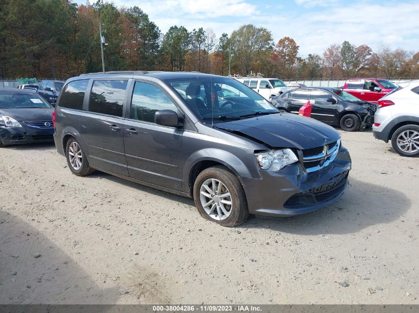 2016 DODGE GRAND CARAVAN SXT - 2C4RDGCG7GR373629