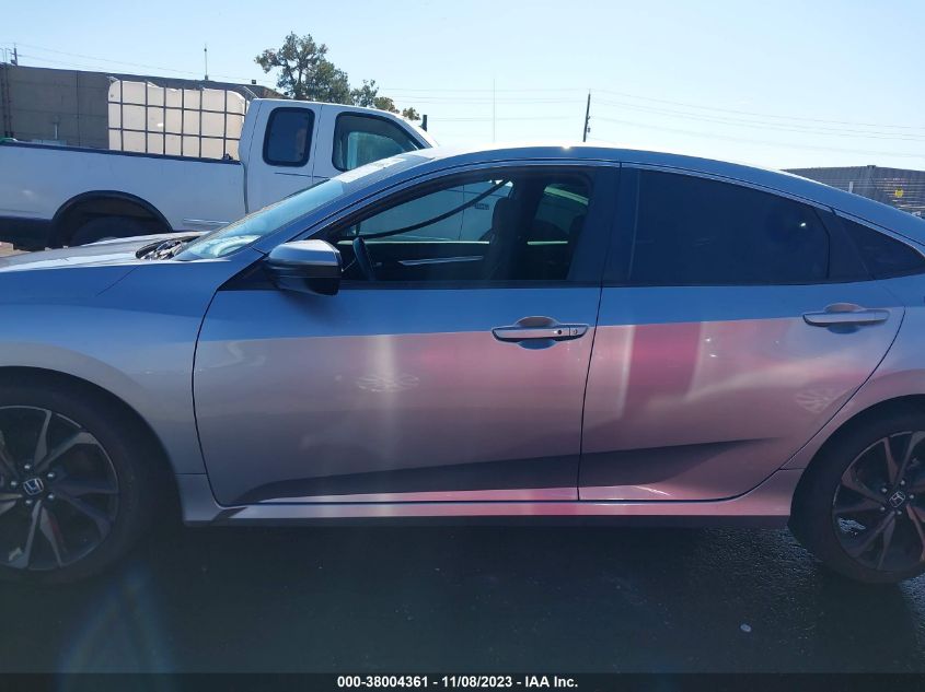 2019 HONDA CIVIC SEDAN SPORT 19XFC2E82KE022345