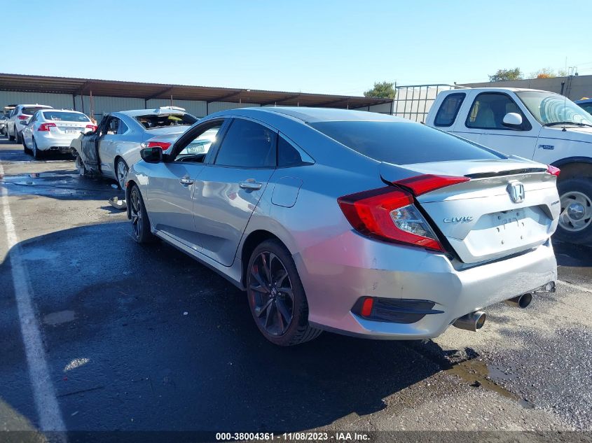2019 HONDA CIVIC SEDAN SPORT 19XFC2E82KE022345