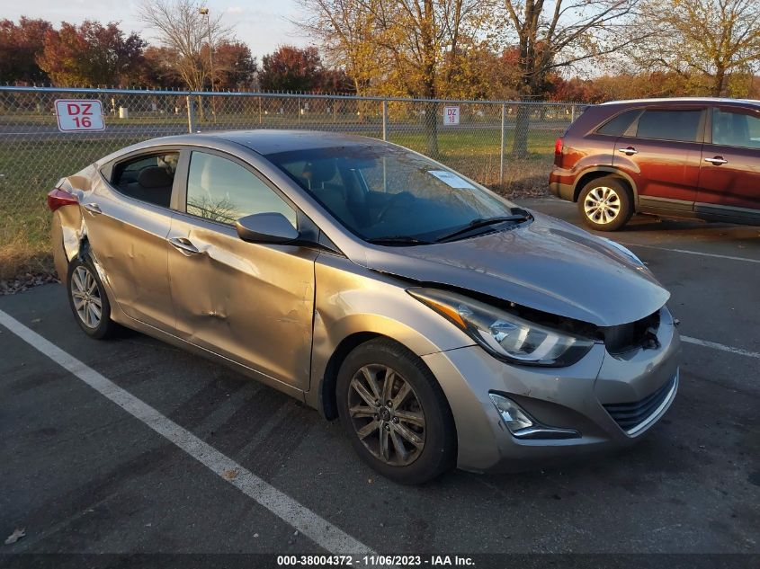 2016 HYUNDAI ELANTRA SE - 5NPDH4AE1GH772435