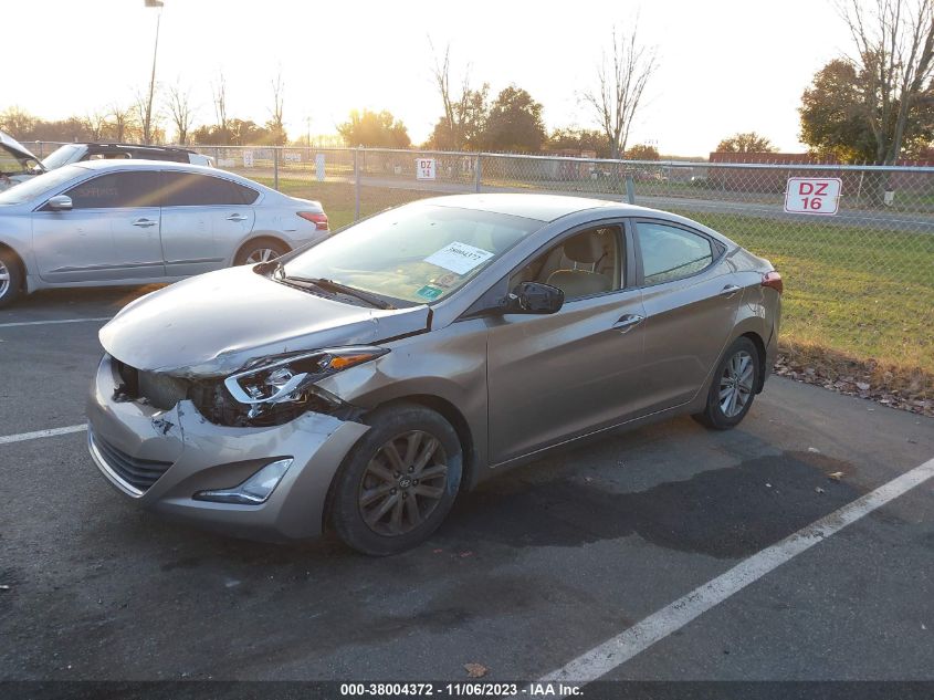 2016 HYUNDAI ELANTRA SE - 5NPDH4AE1GH772435