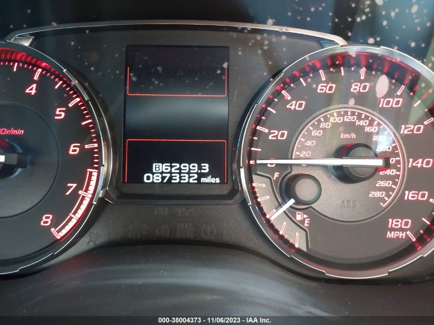 2015 SUBARU WRX LIMITED - JF1VA1G6XF8819861